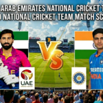 united arab emirates national cricket team vs india national cricket team match scorecard
