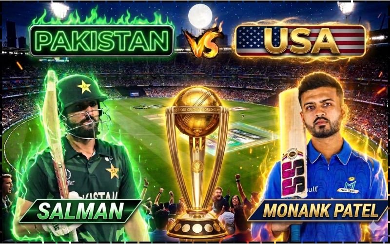 pak vs usa scoreboard