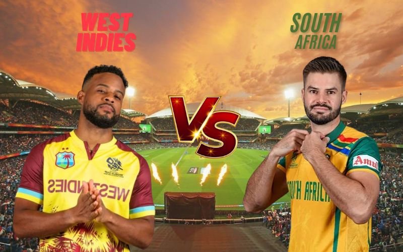 wi vs sa live Score