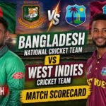 Bangladesh National Cricket Team Vs West Indies Cricket Team Match Scorecard