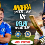 Andhra Cricket Team Vs Delhi Cricket Team Match Scorecard