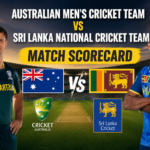 australian men’s cricket team vs sri lanka national cricket team match scorecard