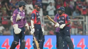 Scotland Vs Nepal Cricket